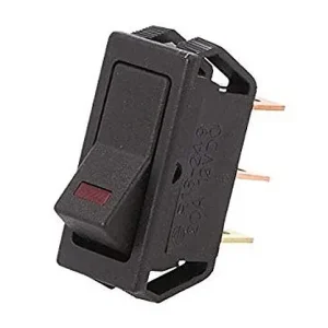 Billenő fekete 1x20A/12V 1 áramkörös ON-OFF (piros vonal LED kontroll) Nézd meg most