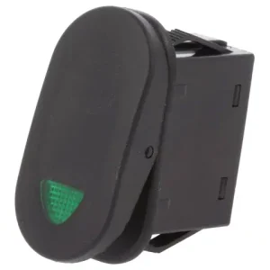 Billenő fekete 1x21A/14V 1 áramkörös ON-OFF (zöld LED kontroll) Gyors szállítás