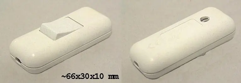 2 pólusú billenő kapcsoló feh.feh Legkelendőbb