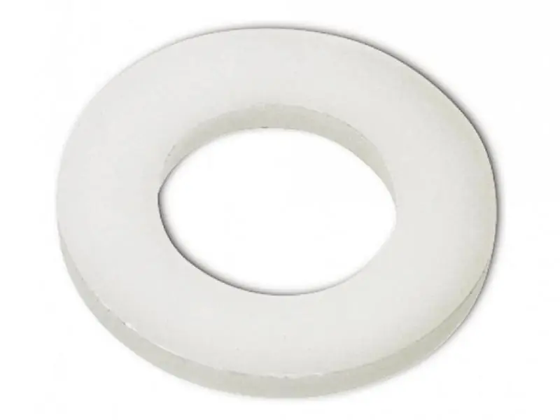 Alátét "0 gyűrű" M2.5 méretek: 6.0x2.7x0.5mm poliamid Kiárusítás