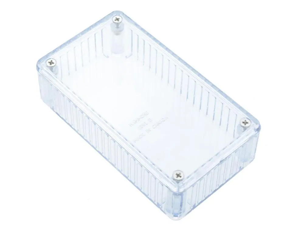 Kiárusítás Univerzális műanyag doboz 112x62x27mm, átlátszó, IP54