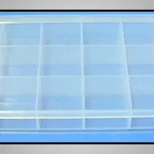 Műanyag tároló doboz 18 rekeszes 275x185x40mm Utolsó esély