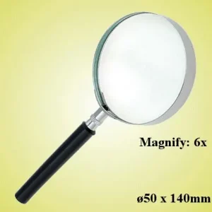 50mm átmérőjü kézi nagyító ( 6x ) Kedvezmény