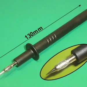 Mérőcsúcs 130mm fekete, banándugós Vedd meg most