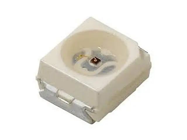 Kiárusítás LED SMD 3528 kék, víztiszta 45...112mcd PLCC-2