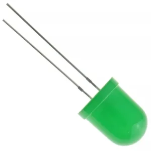 Kiárusítás LED 10mm villogó, zöld, diffúz 100...150mcd OSG8HSA134A