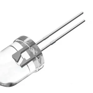 Biztonságos fizetés LED 10mm ibolya, víztiszta 0,6...1cd, RM-2,54