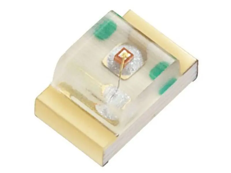 Akció LED SMD 0805 sárga, víztiszta 80...150mcd KP-2012SYCK