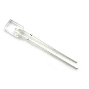 LED 5x2.0mm meleg fehér, víztiszta 1000...1300mcd Ingyenes szállítás