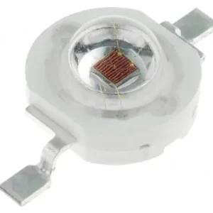 LED SMD 3W piros 70...80lm 140° -40...+100°C Expressz szállítás