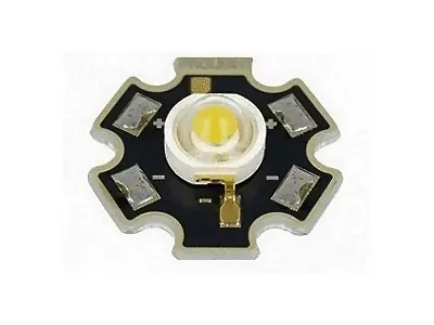 LED SMD 3W fehér 192...249.6lm 130° (csillag) Bestseller