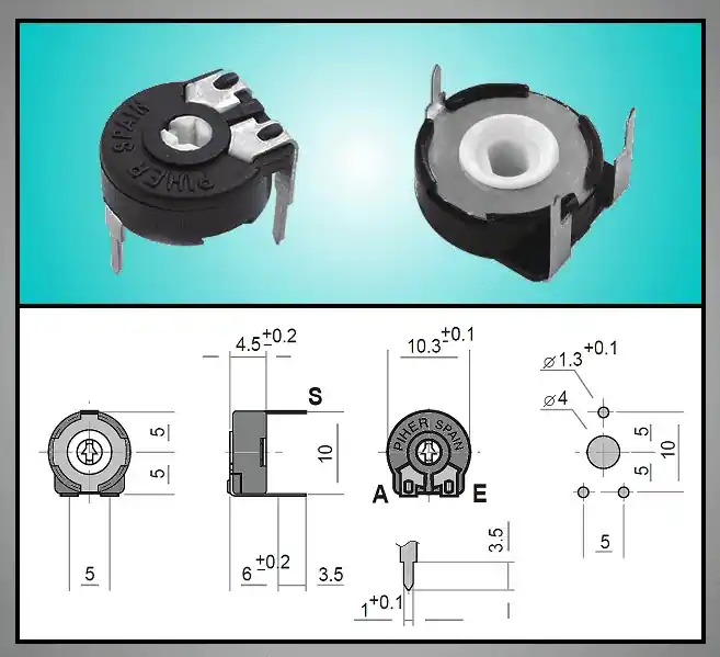 TRIMMER 50R 10mm fekvő, nyilazott Kedvezmény