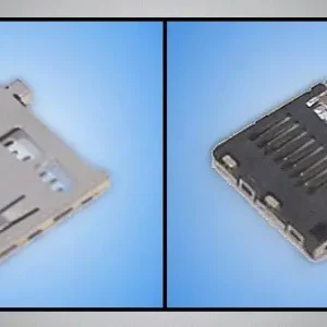 Mikro Secure Digital kártya PCB foglalat kioldóval Prémium