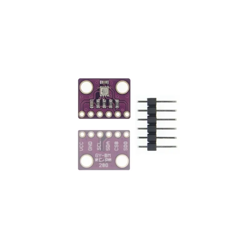 Szín: BME280 3.3V - BME280 5V 3,3V digitális érzékelő hőmérséklet páratartalom légköri nyomás érzékelő modul I2C Korlátozott ajánlat