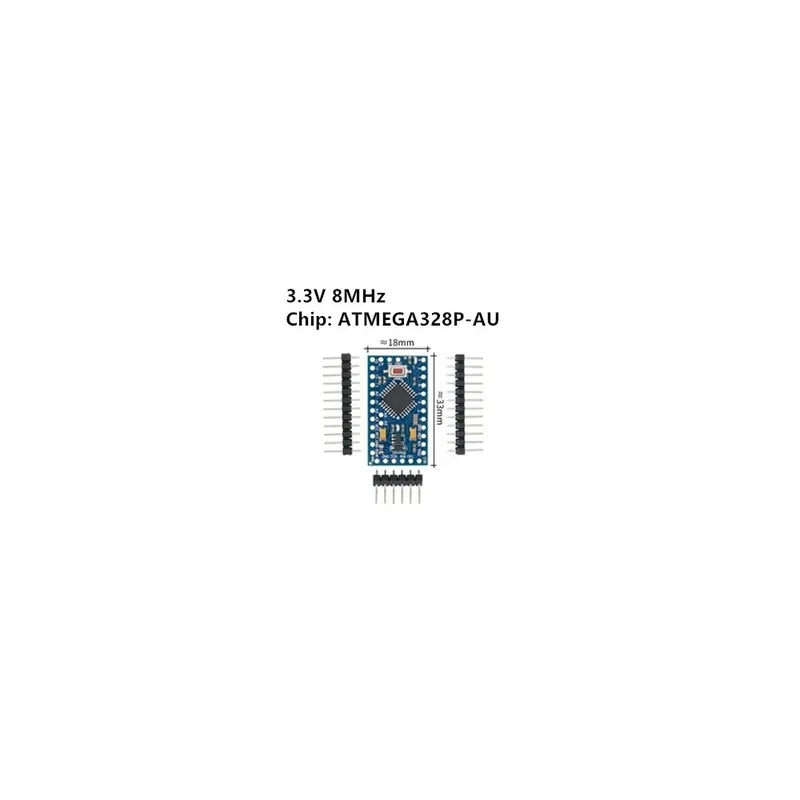 Szín: kék 3,3V 8MHz - A Pro Mini ATMEGA328P 328 Mini ATMEGA328 5V/16MHz 3.3V/8MHZ rendszerbetöltővel arduino-hoz Ajánlat