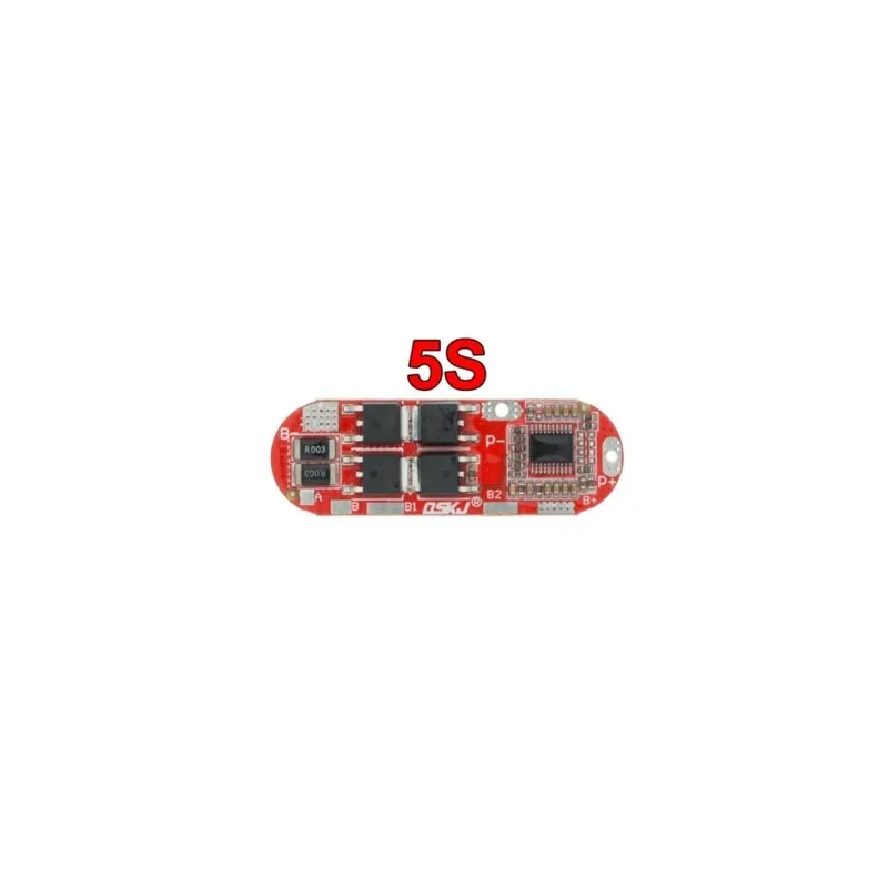 Outlet Szín: 5S BMS 25A 21V - BMS 1S 2S 10A 3S 4S 5S 25A Bms 18650 Li-ion Lipo Lithium akkumulátor védő áramköri modul PCB db