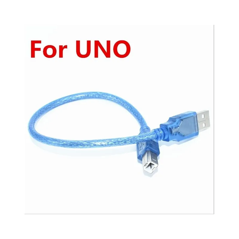 Szín: A típusú USB 30cm - USB kábel Uno r3/Nano/MEGA/Leonardo/Pro micro/DUE Blue kiváló minőségű A típusú USB/Mini Utolsó esély