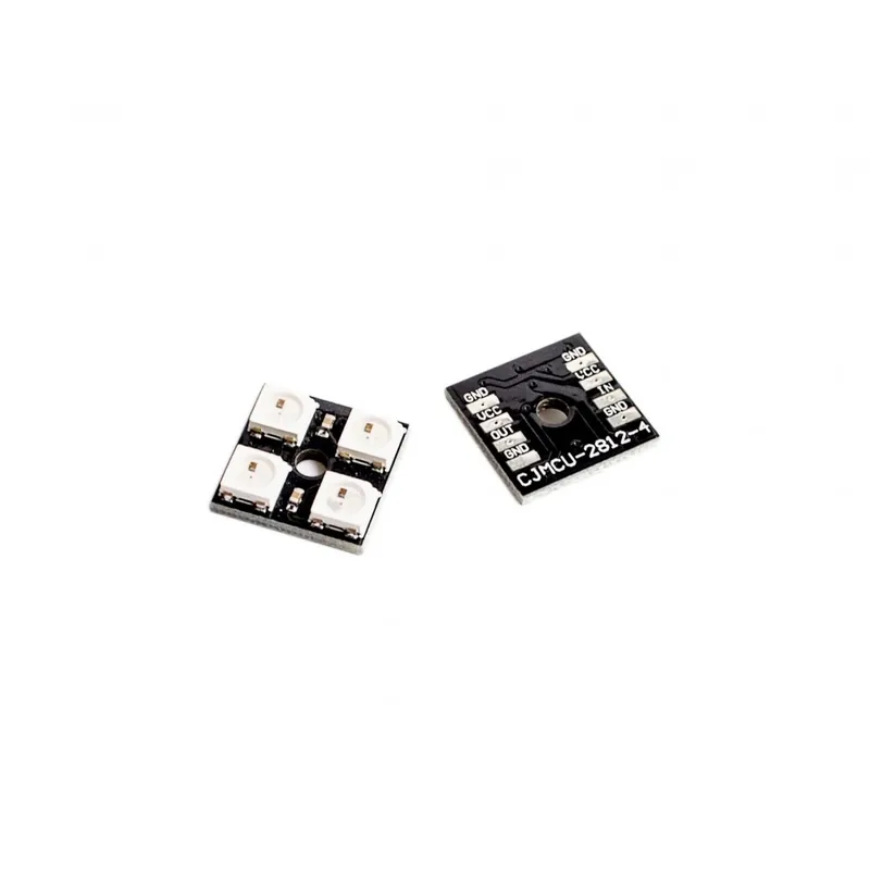 WS2812B-4 5V 5050 RGB LED lámpa panellap, 4 bites precíz Végkiárusítás