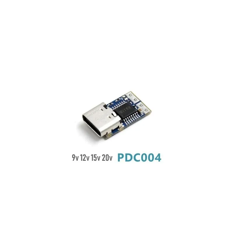 Legkelendőbb 9V - C típusú PD csalimodul PD23.0 DC DC trigger hosszabbító kábel QC4 töltő 9V 12V 15V 20V PDC004-PD