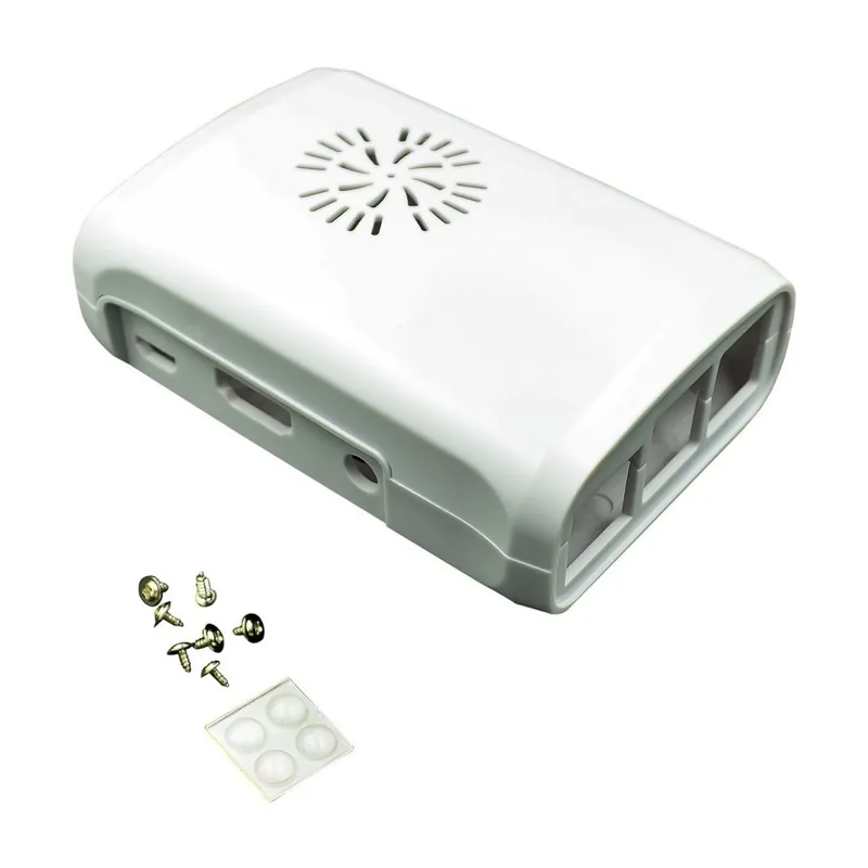 Ingyenes szállítás Szín: ventilátort adhat hozzá - 1db Raspberry Pi 3 Model B Plus & Raspberry Pi 3 2 Black Case Cover Shell Enclosure Box ABS