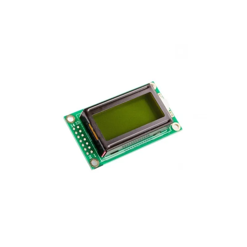 Szuper ajánlat Zöld LCD0802 karaktermegjelenítő modul 5V 0802 for