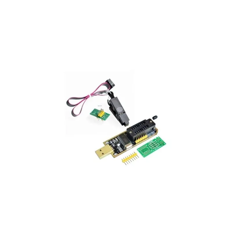 Szín: 1 - CH341A 24 25 sorozatú EEPROM Flash BIOS USB programozó modul SOIC8 SOP8 tesztkapcs EEPROM 93CXX / 25CXX / 24CXX Különleges ajánlat