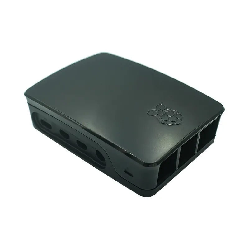 Szín: 4 generációs egy darab - Raspberry Pi 3 4 Model B ABS tok műanyag doboz fehér héj klasszikus kivitel ventilátorral Csak ma