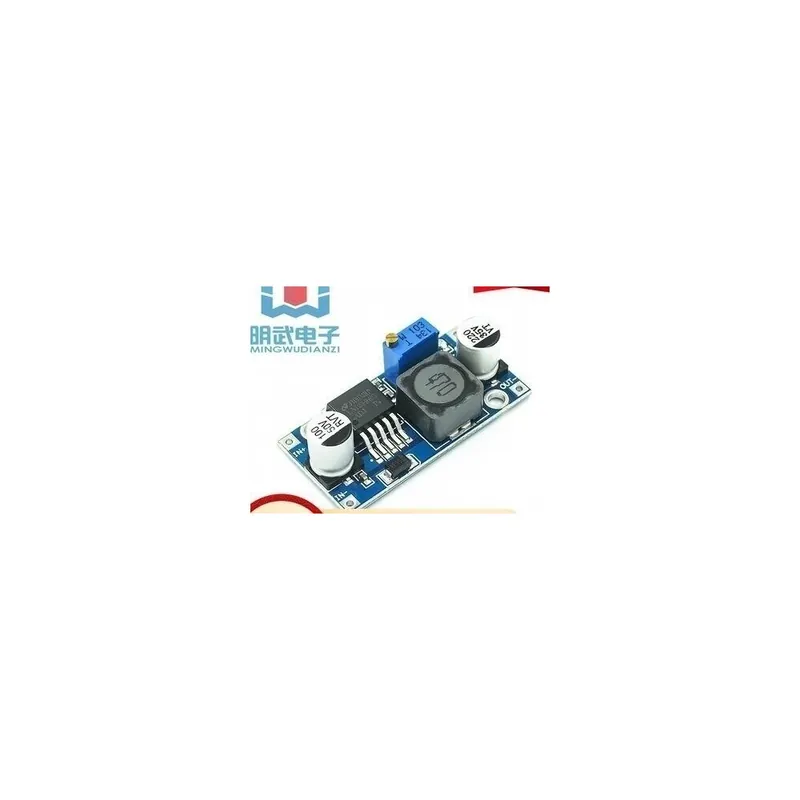 Újdonság Szín: LM2596 - LM2596S 5A XL4015 DC állítható bak stabilizált tápegység modulkártya A 5A 75W 24V - 12/5V