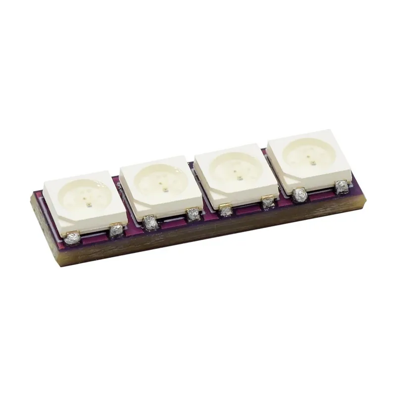 Legjobb ár WS2812B 4 bites RGB színes kiemelések WS2812B LED áthaladó hátsó lámpatábla Éjszakai repülési fénytábla