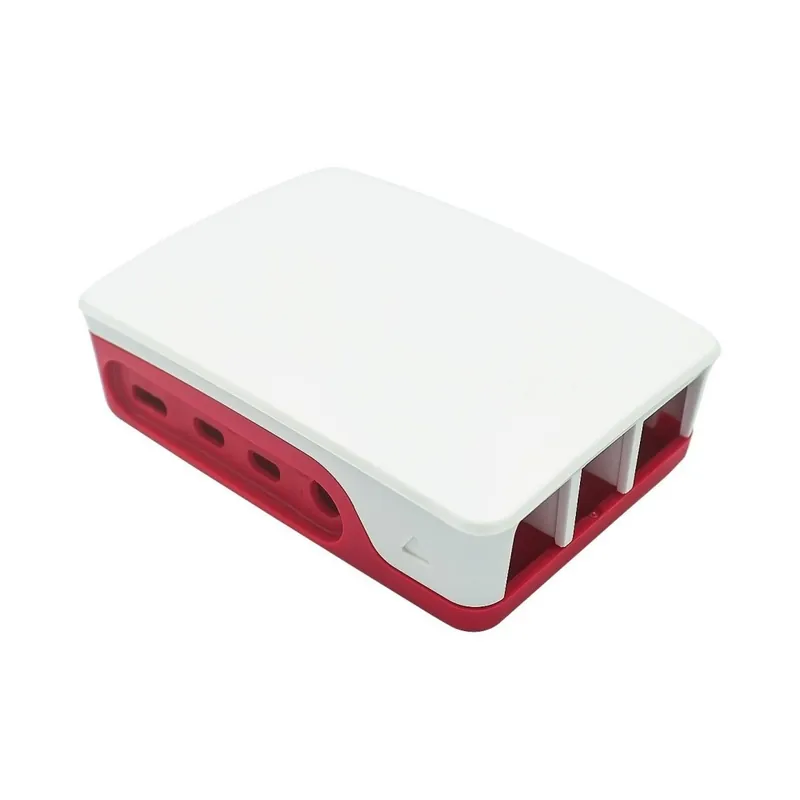 Szín: 4 generációs egy darab - Raspberry Pi 3 4 modell B ABS ház műanyag doboz fehér héj klasszikus kialakítás Ingyenes szállítás
