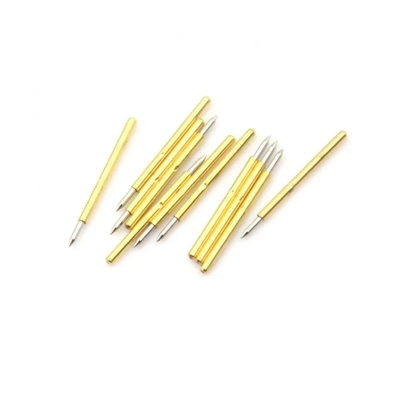 Újdonság 100 db rugós tesztszonda Pogo Pin P75-B1 átmérő 1 - 02 mm