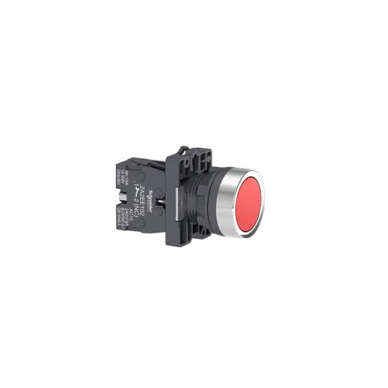XA2EA45 Lapos fejű gomb | piros | 22mm | 1NO&1NC XA2 Lapos fejű újraindító gomb Alacsony ár