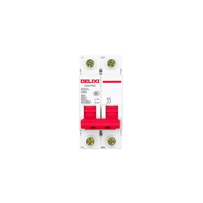 Kedvezményes ár DZ47SN2C16 2P | 16A | C | 6KA DZ47S miniatűr szabványos megszakító