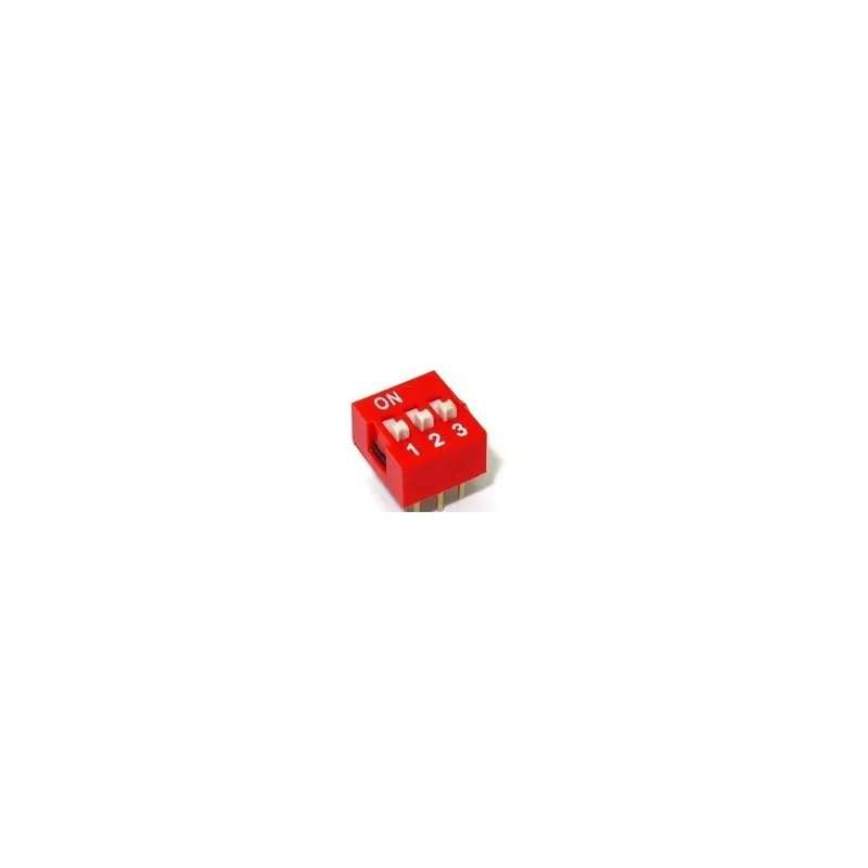 DIP Kapcsoló 3 utas 2,54mm DIP Kapcsolók 3P Bestseller