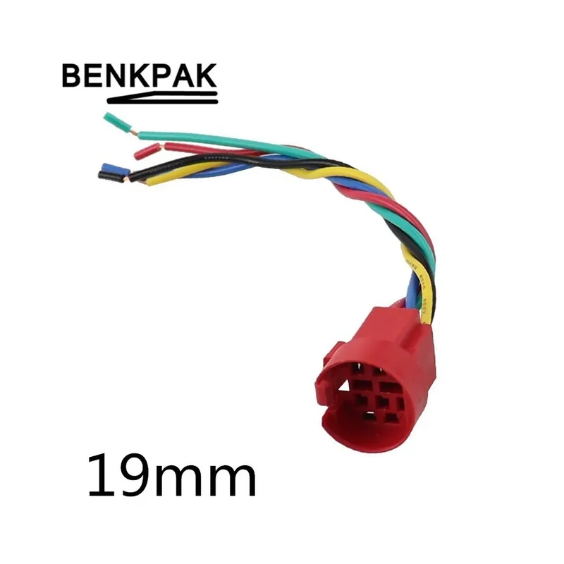 Rendeld meg most Önzáró-LED Piros-100-240v-Kapcsoló aljzat-Piros Kék Sárga Zöld Fehér meleg fényű Fém LED Erős Nyomógomb kapcsoló