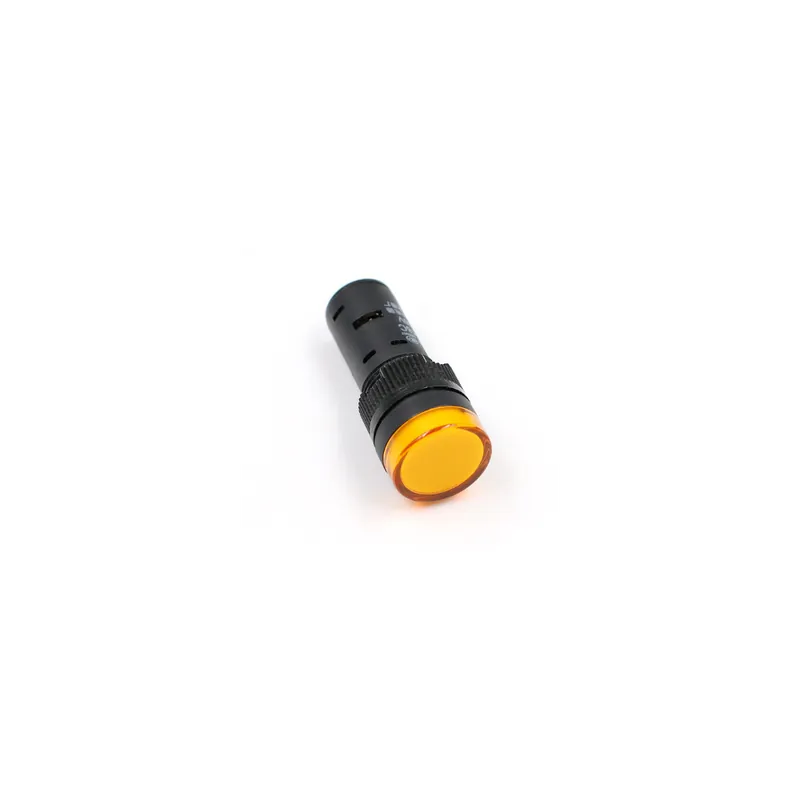 10mm-3V-Sárga-Jelző lámpa LED Elektromos jelzőkészülék 12 volt led jelzőkészülék világítás effektekhez Biztonságos vásárlás