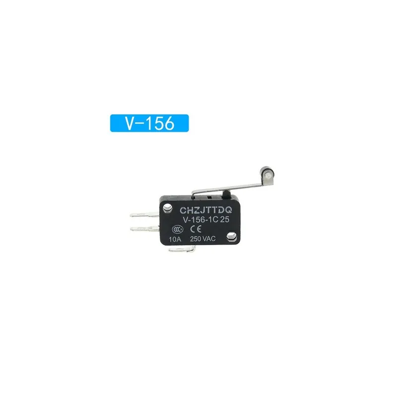 Azonnal elérhető V-156-1C25-Mikrokapcsoló Menet kapcsoló Végálláskapcsoló V-15 V-152 V-153 V-154 V-155 V-156-1c25 10a250v