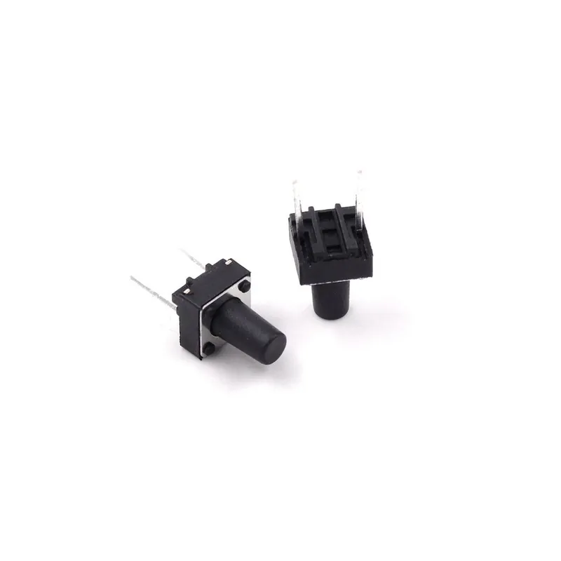 6x6x9mm-20db érintős kapcsoló Azonnali érintőkapcsoló Középtűs 2 Tűs Különleges ajánlat