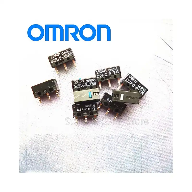 D2FC-F-7N(20M)-OMRON Japán Egér Mikrokapcsoló D2FC-F-7N Fehér pont 10m 20m 50m Mikromozgású MOF Piros Kék Biztonságos vásárlás