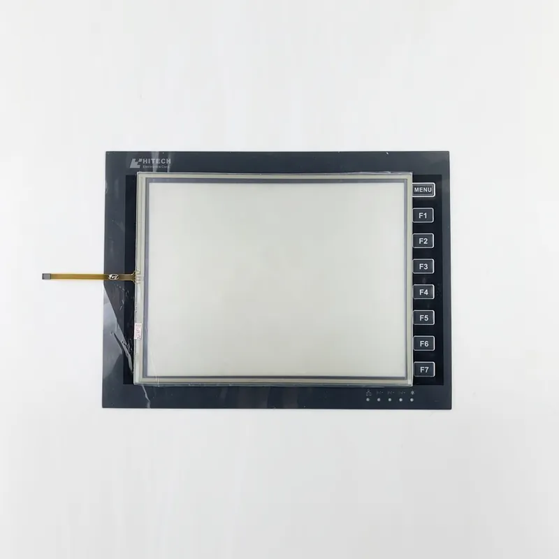 Árcsökkenés PWS6A00T-P Érintőképernyős üveg+ Védőréteg Hitech HMI Panel javításához Új Raktárról