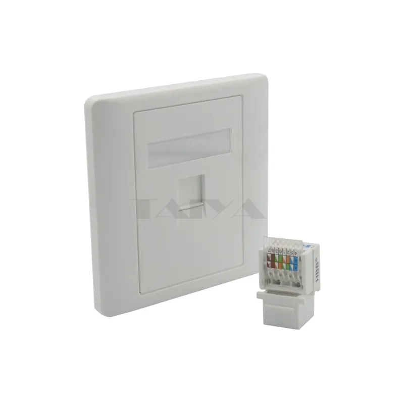 Egyportos RJ45 Fali lemez Expressz kézbesítés