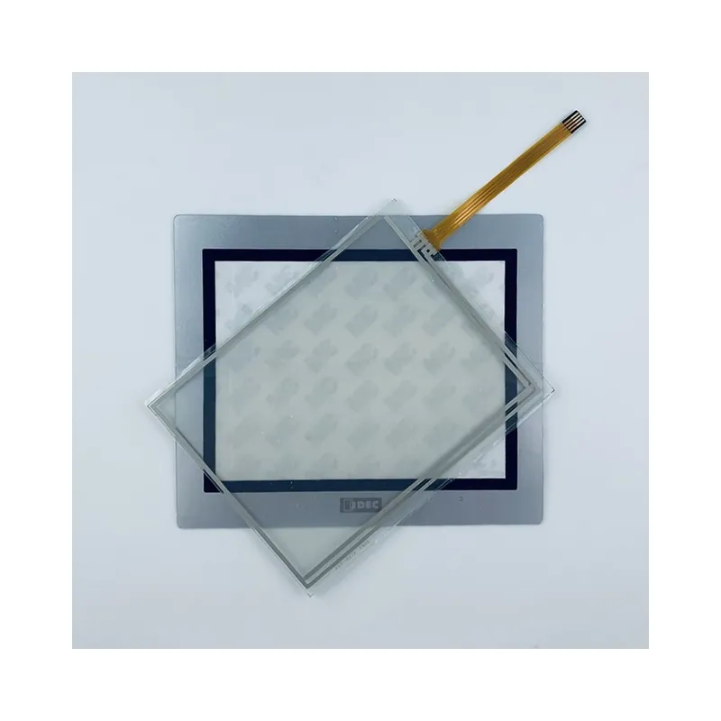 Prémium HG2G-5ST22VF-B Érintőképernyős üveg+Membrán Film IDEC HMI Kezelőpanel javításához