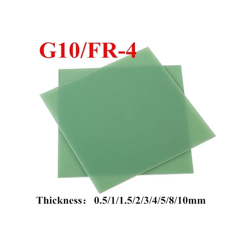 1mm-250mx250mm-FR-4 Víz-zöld G10 Szigetelés tábla FR-4 3240 Epoxi gyanta tábla Üvegszálas tábla 3D nyomtatás Bestseller